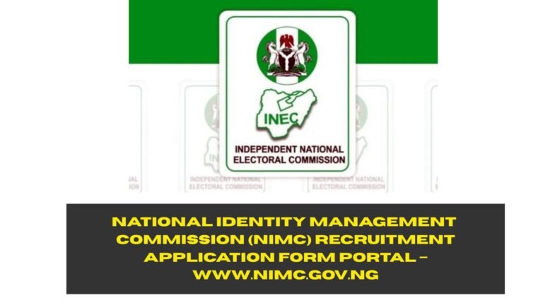 Independent National Electoral Commission (INEC) Recruitment 2025/2026 | Application Form Portal – www.inecnigeria.org