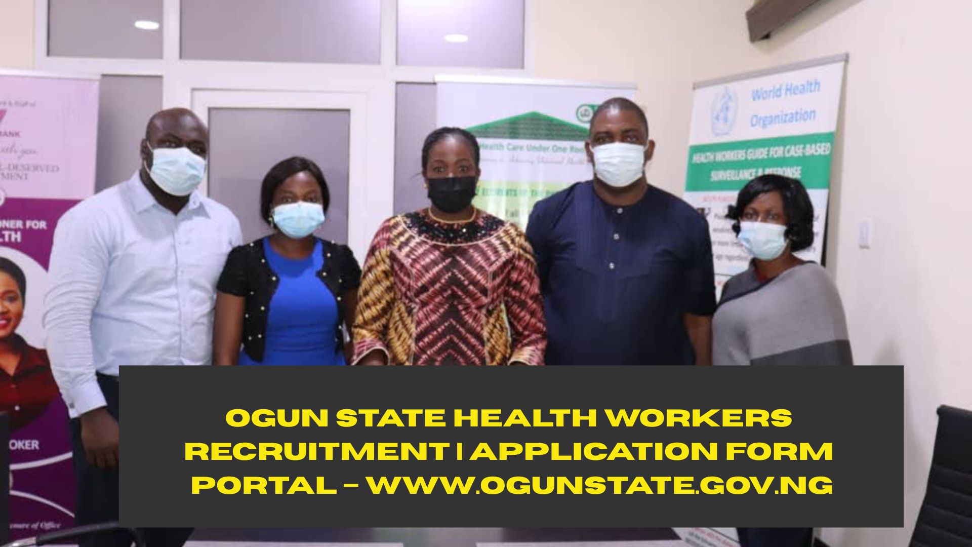 Ogun State Health Workers Recruitment 2025/2026 | Application Form Portal – www.ogunstate.gov.ng