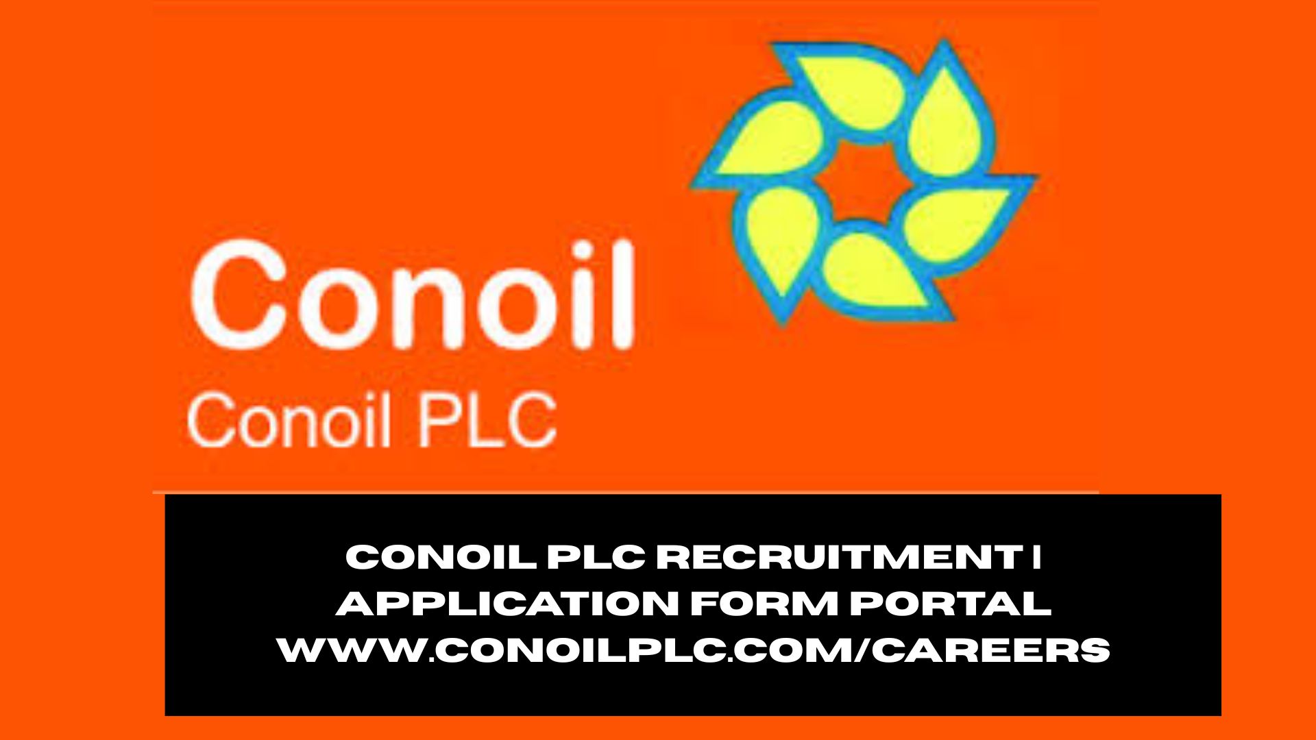 Conoil Plc Recruitment 2025/2026 | Application Form Portal www.conoilplc.com/careers