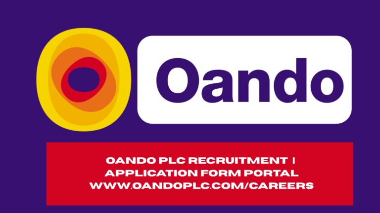 Oando Plc Recruitment 2025/2026 | Application Form Portal www.oandoplc.com/careers
